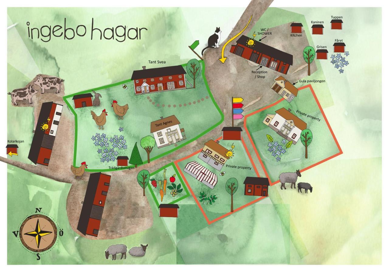 Ingebo Hagar Bondgardsboende Vimmerby község Kültér fotó